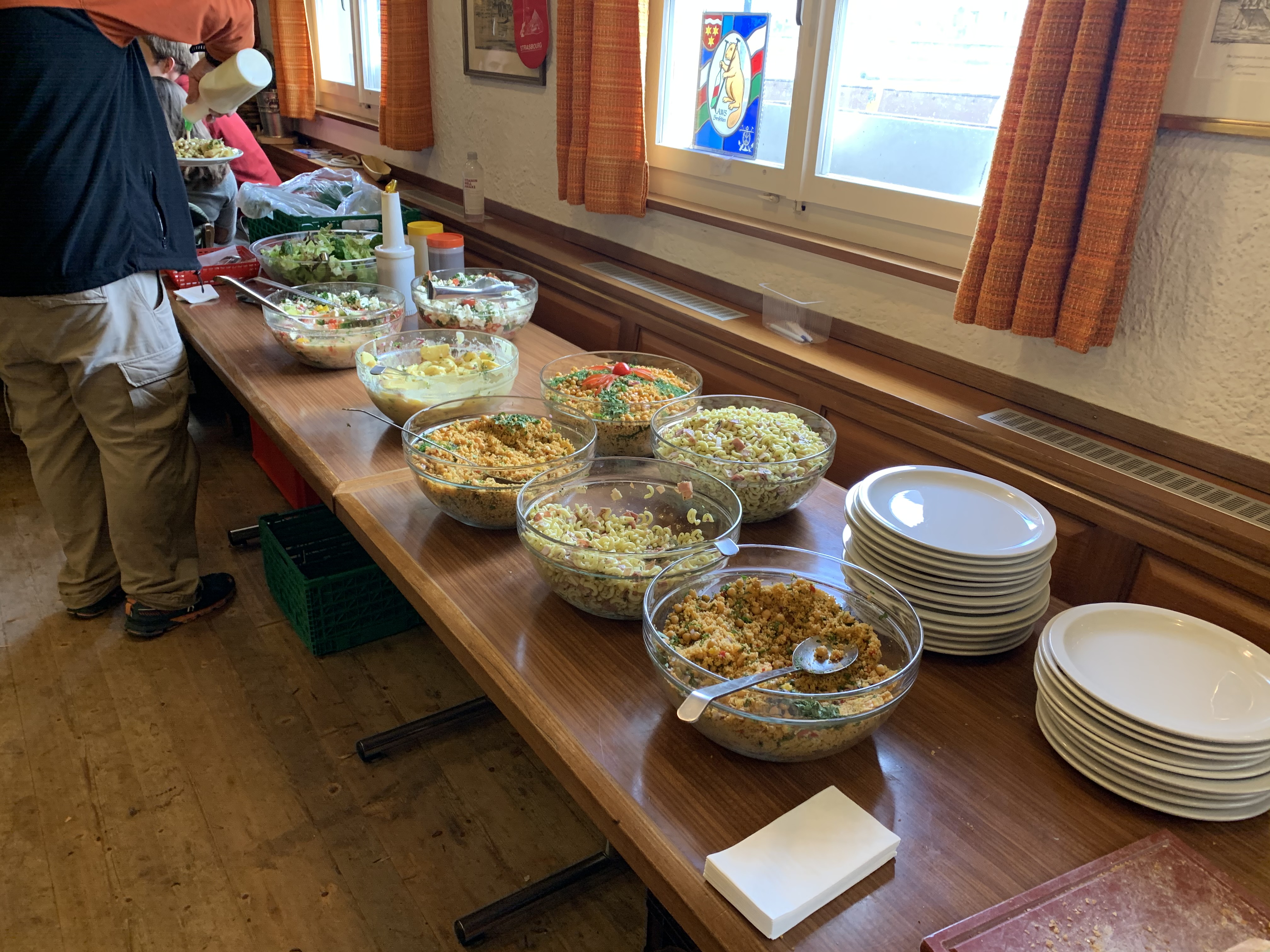 Aufnahme Wasserschutzpolizei Limmat Club Buffet